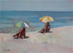 Umbrellas In The Sun - Posted on Sunday, March 1, 2015 by Sharon Guy