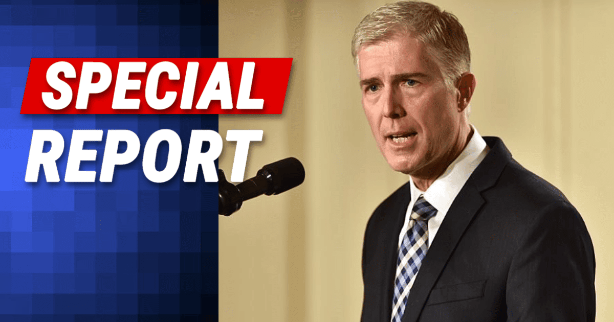 Supreme Court Justice Gorsuch Gives Explosive Update - Here's When We'll Know, Patriots