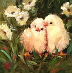 Chicks and Daisies - Posted on Sunday, March 22, 2015 by Krista Eaton