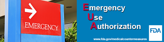 Emergency Use Authorization banner