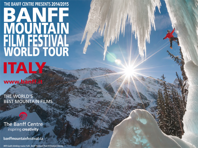 BANFF MOUNTAIN FILM FESTIVAL WORLD TOUR IN ITALIA