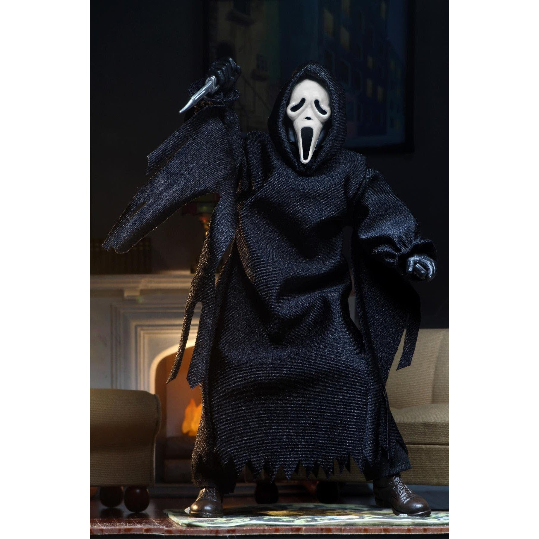 Image of Ghostface – 8” Clothed Action Figure – Ghostface (Updated) - JULY 2020