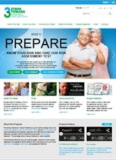 Screen shot of 3 Steps Toward Preventing Infections During Cancer Treatment home page