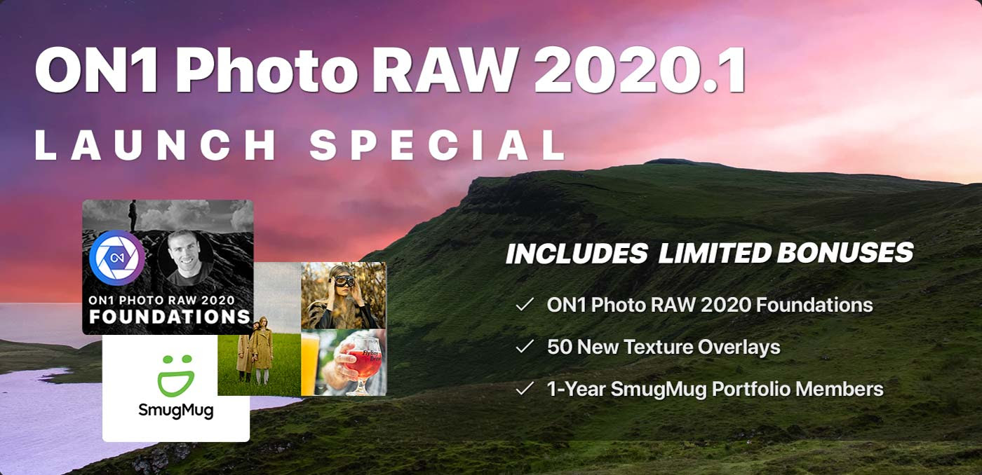 ON1 Photo RAW 2020.1 Limited Bonuses