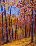 Autumn Woods - Posted on Sunday, February 22, 2015 by Ginnie Conaway