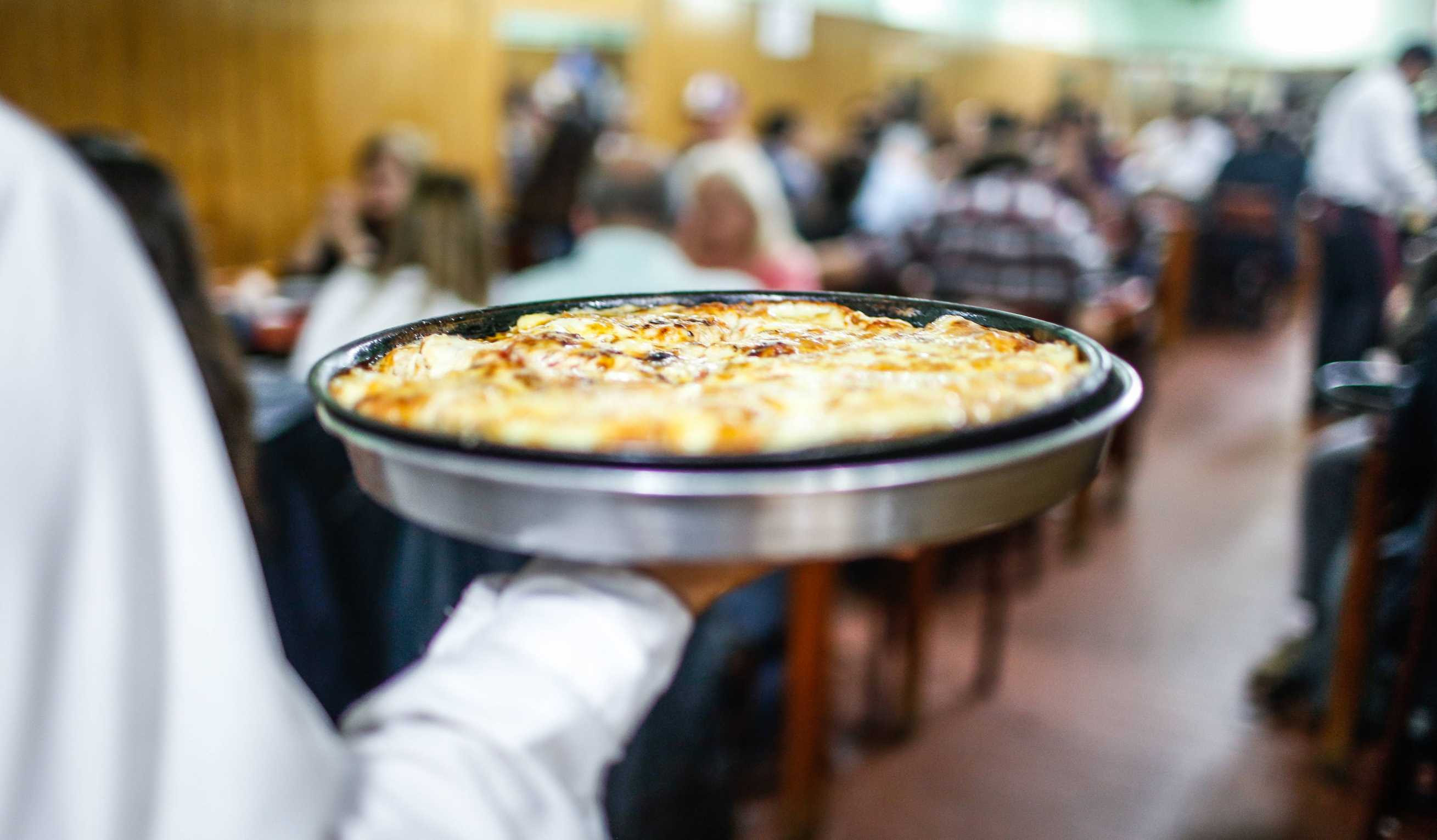 Pizza clásica de muzzarela