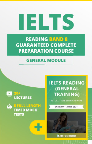 Comprehensive IELTS Reading (General) Band 8 Preparation Course