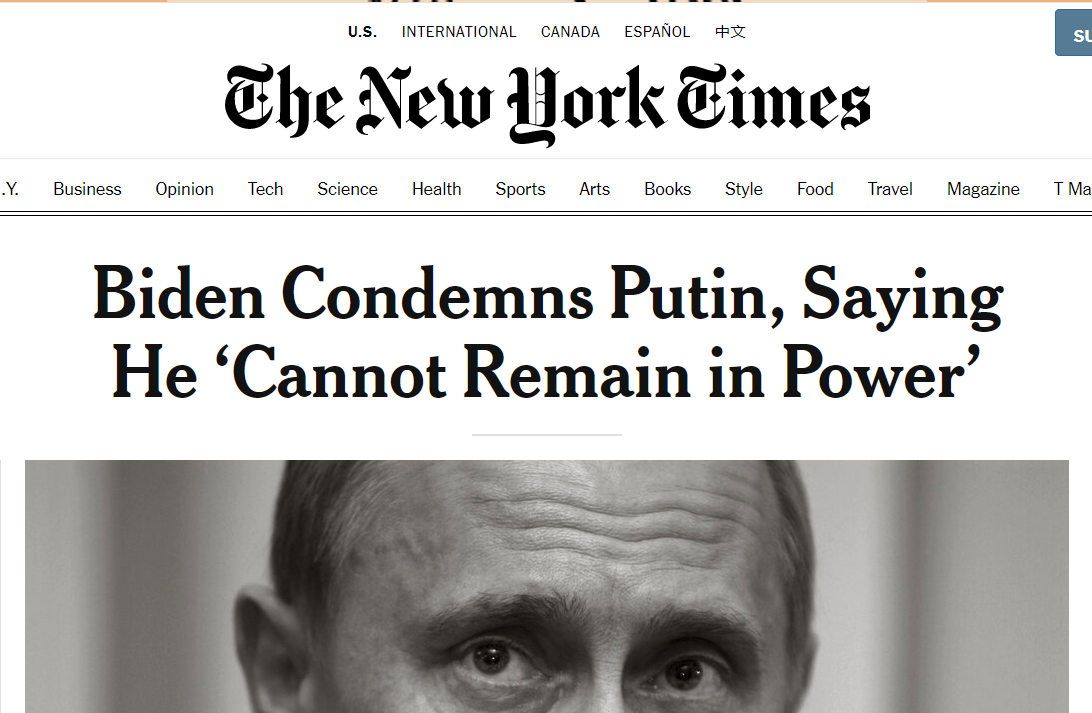 NYT Front Page