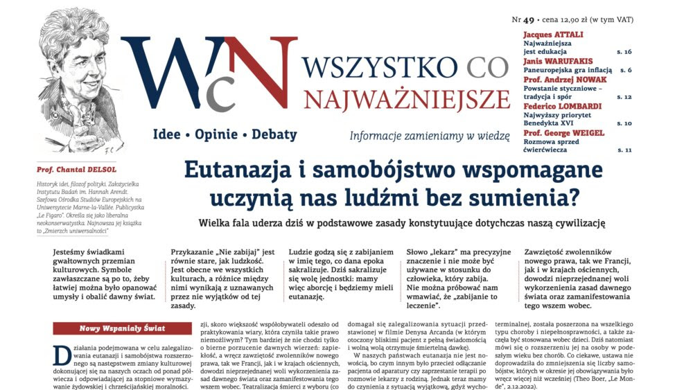 Nr 49. Wszystko Co Najważniejsze już jest w EMPIKach, Księgarni Polskiej w Paryżu, a wysyłkowo i w prenumeracie – w Sklepie Idei