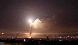 Iran’s Islamic Revolutionary Guards fires rockets into Golan Heights, Israel hits Iranian military in Syria