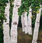 Paper Birches - Posted on Sunday, February 8, 2015 by Lianna Klassen