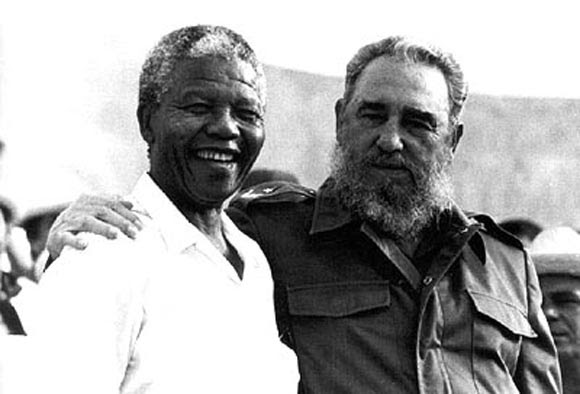 mandela y fidel