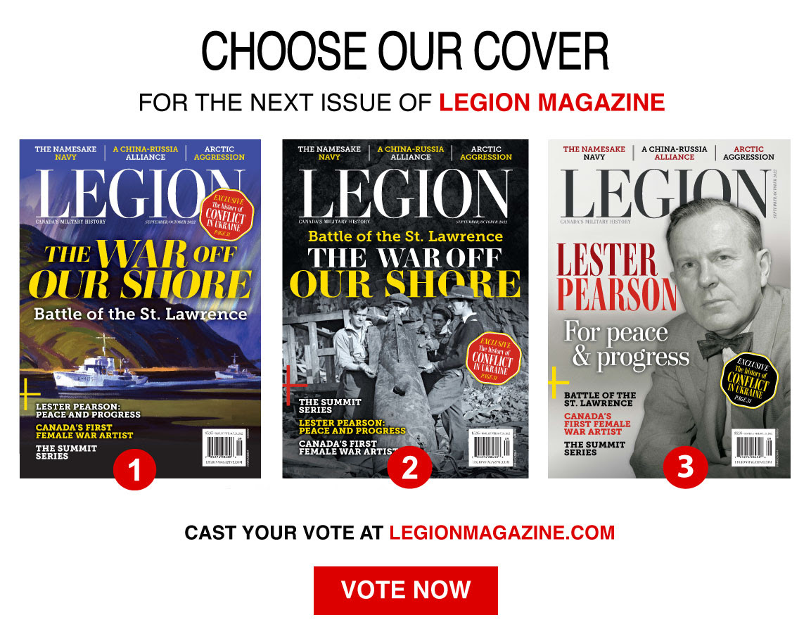 Choose our cover for the sep/oct issue of Legion Magazine!