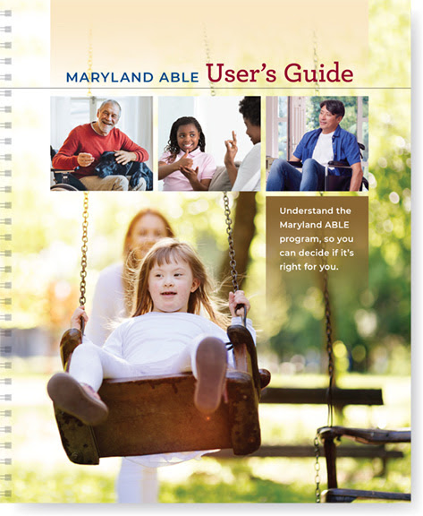 Image of the Maryland ABLE User's Guide cover