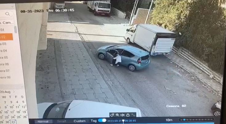 بالفيديو: سارق سيارة يسحل فتاة أكثر من نصف كم في مشهد مروّع بالأردن