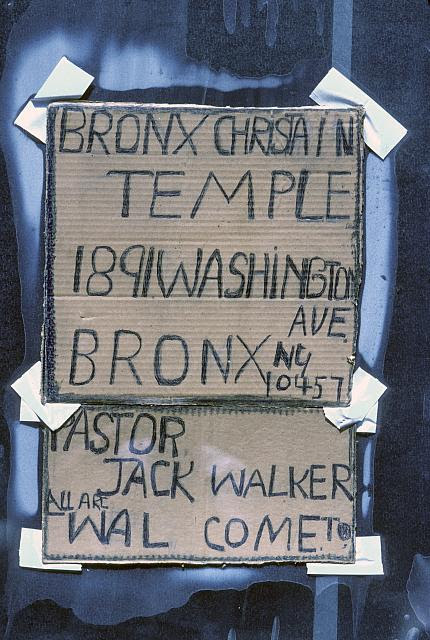 1891 Washingon Ave., Bronx, 2001
