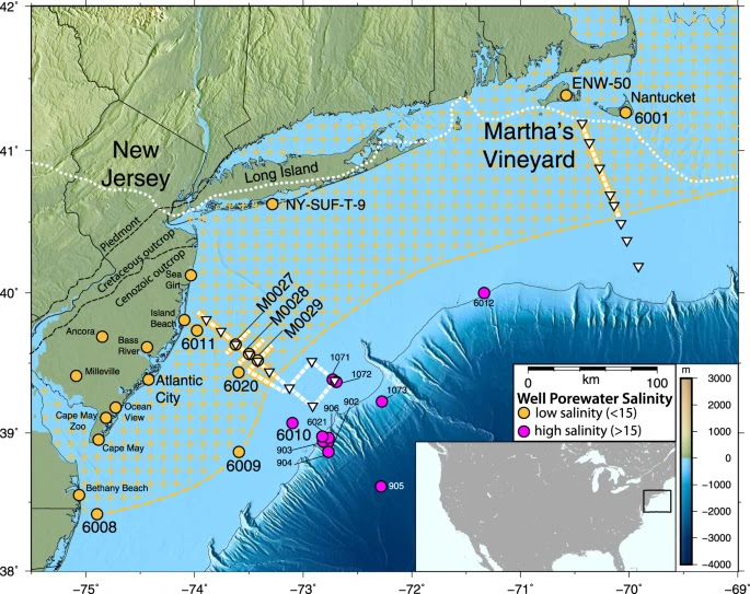 Huge Freshwater Aquifer Has Been Found under the Atlantic Ocean
