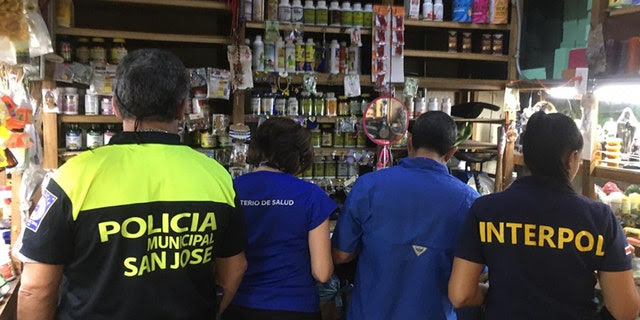 In total, around 4.4 million units of illicit pharmaceuticals were seized (Costa Rica)