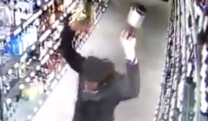 Video from Germany: Muslim enters supermarket, begins smashing bottles of alcohol