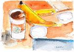 Breakfast Still Life Painting - Posted on Monday, January 5, 2015 by Kevin Inman