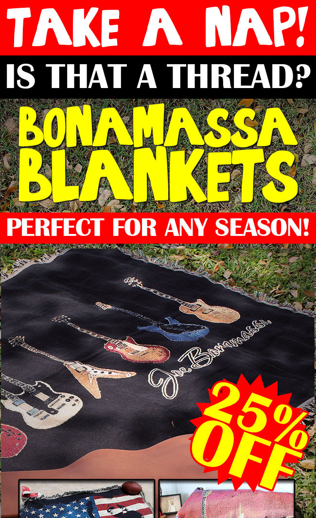 Get the latest deals on Bonamassa merch here!