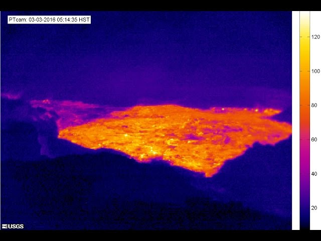 3/03/2016 -- New large lava flow in Hawaii at Pu'u O'o Volcano / Kilauea Complex Sddefault