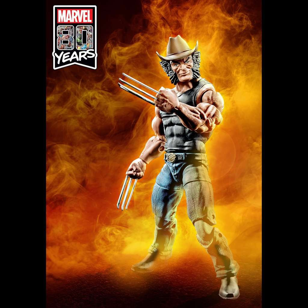 Image of X-Men Marvel Legends 6-Inch Cowboy Logan Action Figure - Exclusive