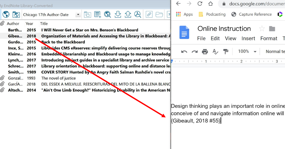 how-to-have-endnote-connect-with-google-doc