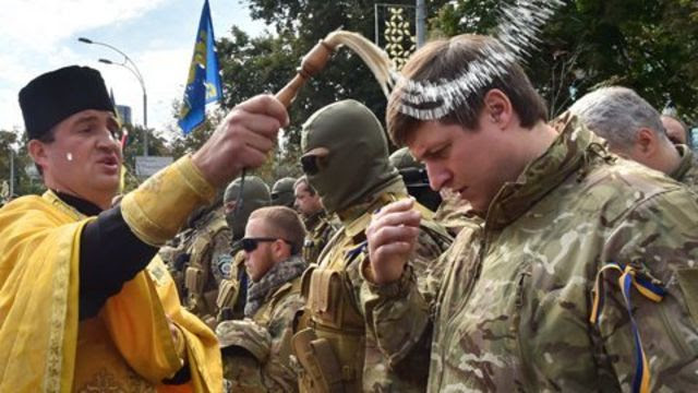 Ukraine bị lôi kéo vào cuộc chiến năm 2014 khi phe ly khai thân Nga chiếm giữ các khu vực ở phía đông