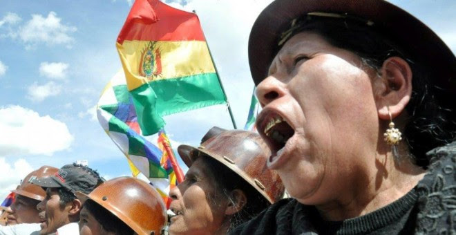 Varias mujeres celebran el Día de la Descolonización en Bolivia.- GOBIERNO DE BOLIVIA