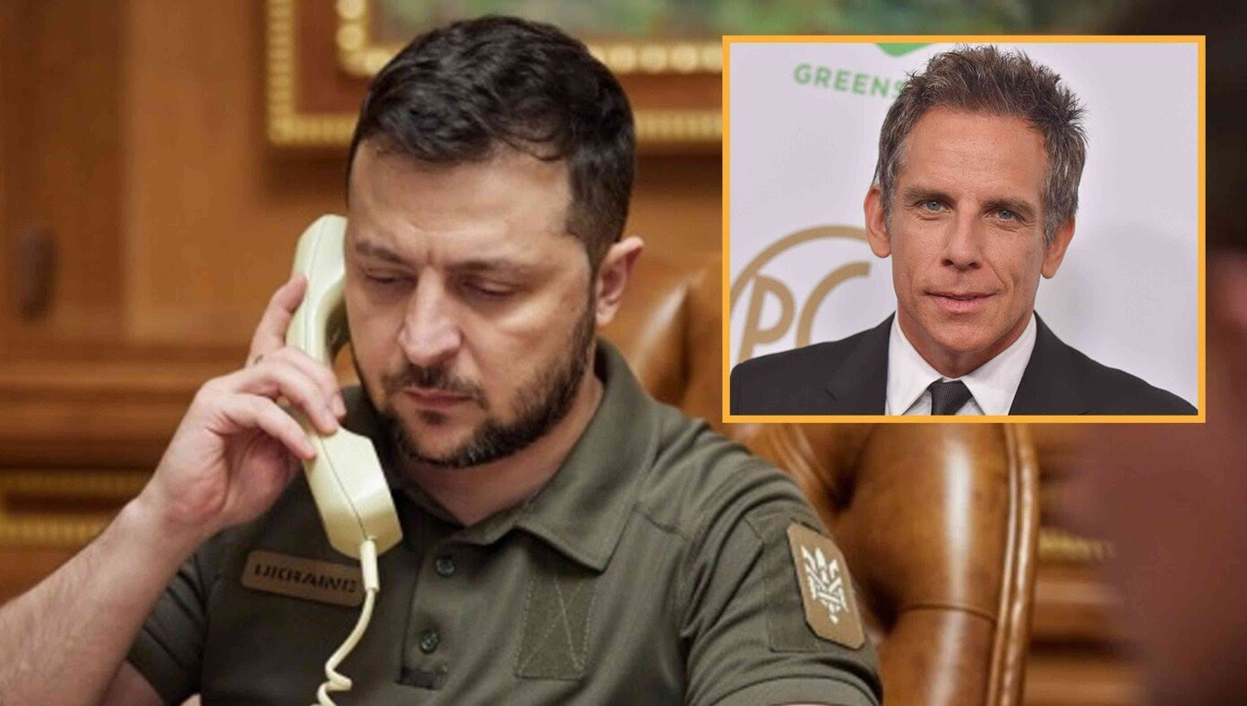 Zelensky Asks Ben Stiller If He Can Put Him Down As A Reference On His NATO Application