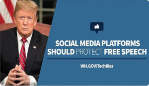 White House initiative to hold social media to account for censorship and bias