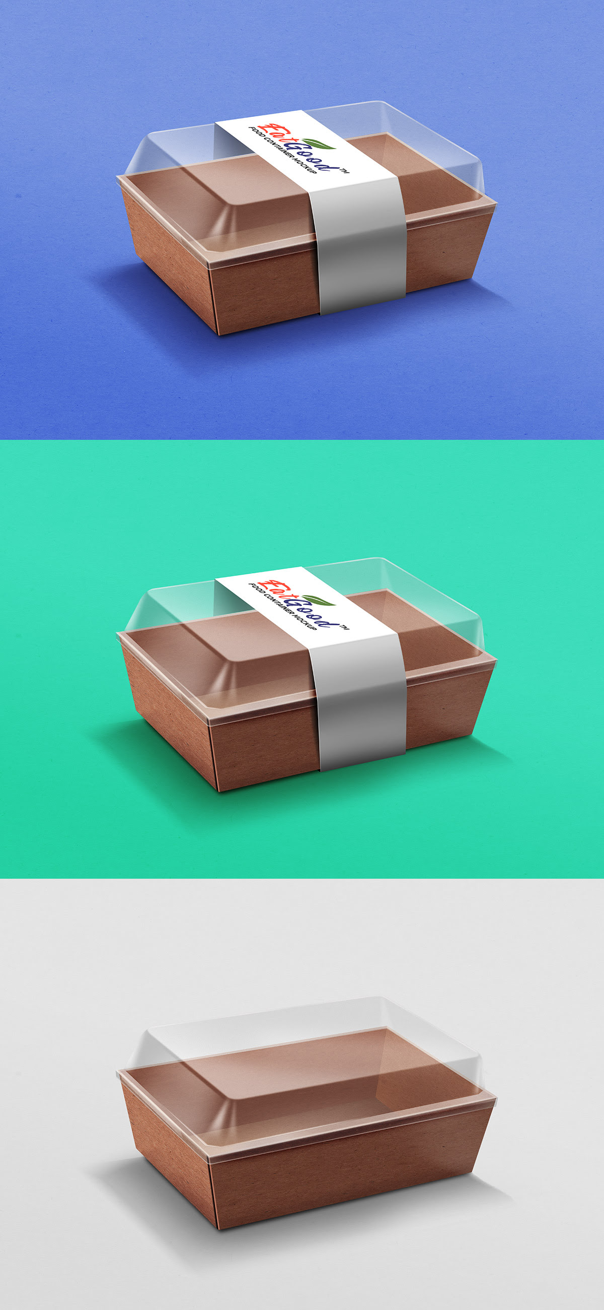 Food Container Paper Box Mockup GraphicsFuel