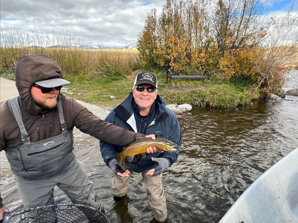 gallatin river fly fishing montana fly fishing Baseball Cap Caps