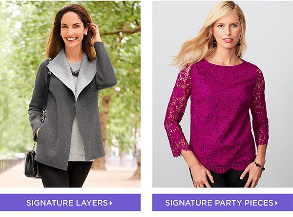 25% off Signature Fall Pieces. Shop Now