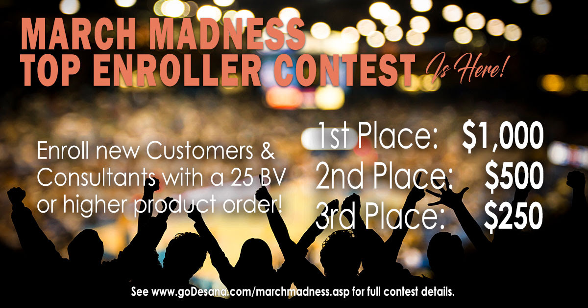 March Madness Top Enroller Contest