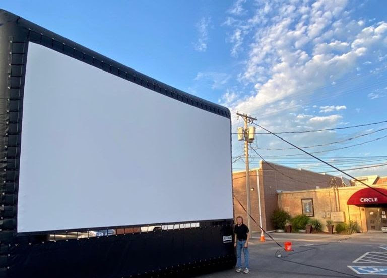 Drive-In Movie Screen