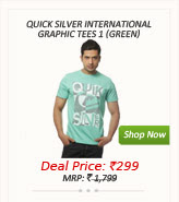 Quick Silver International Graphic Tees 1
(Green)