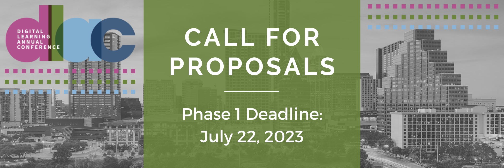 DLAC 2024 Call for Proposals Now Open! Virtual School Meanderings