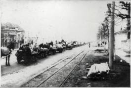 οι γραμμές του τρένου από την Κροατία για τα στρατόπεδα συγκέντρωσης