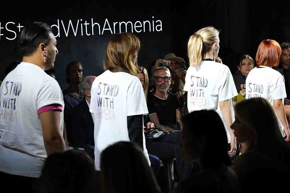 Les créateurs arméniens ont officiellement participé à la Fashion Week de Milan pour la première fois.