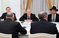 Russian president convened with Jewish representatives.