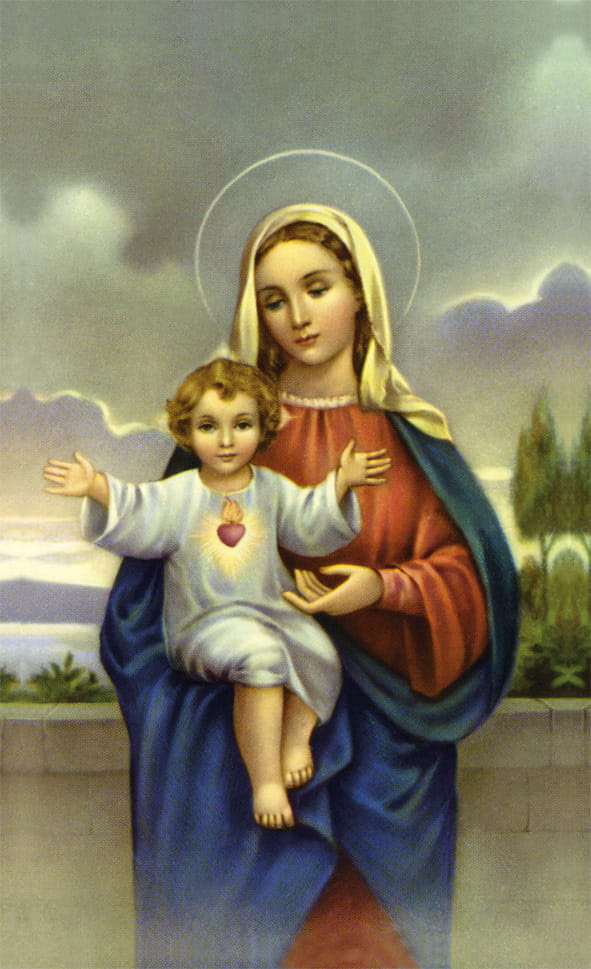Obrazek – Matka Boża (B30035) - Matka Boża - WOF Niepokalanów