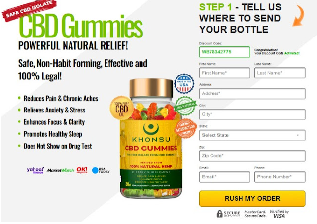 Khonsu CBD Gummies Amazon :- 【Is This SCAM Or Not? 】 | It'S Great| -  Produtor - Eventos e Conteúdos na Sympla