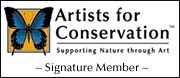 Artists for Conservation Foundation - Signature Member - Supporting Nature Through Art