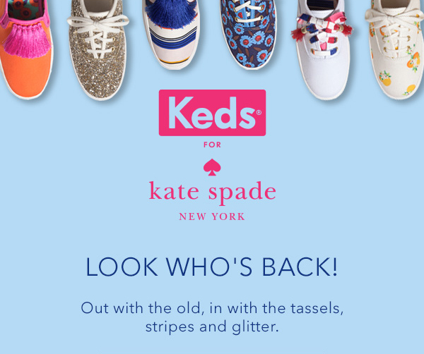 Keds X Kate Spade Spring Colle...