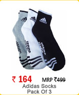 Adidas Socks Pack Of 3