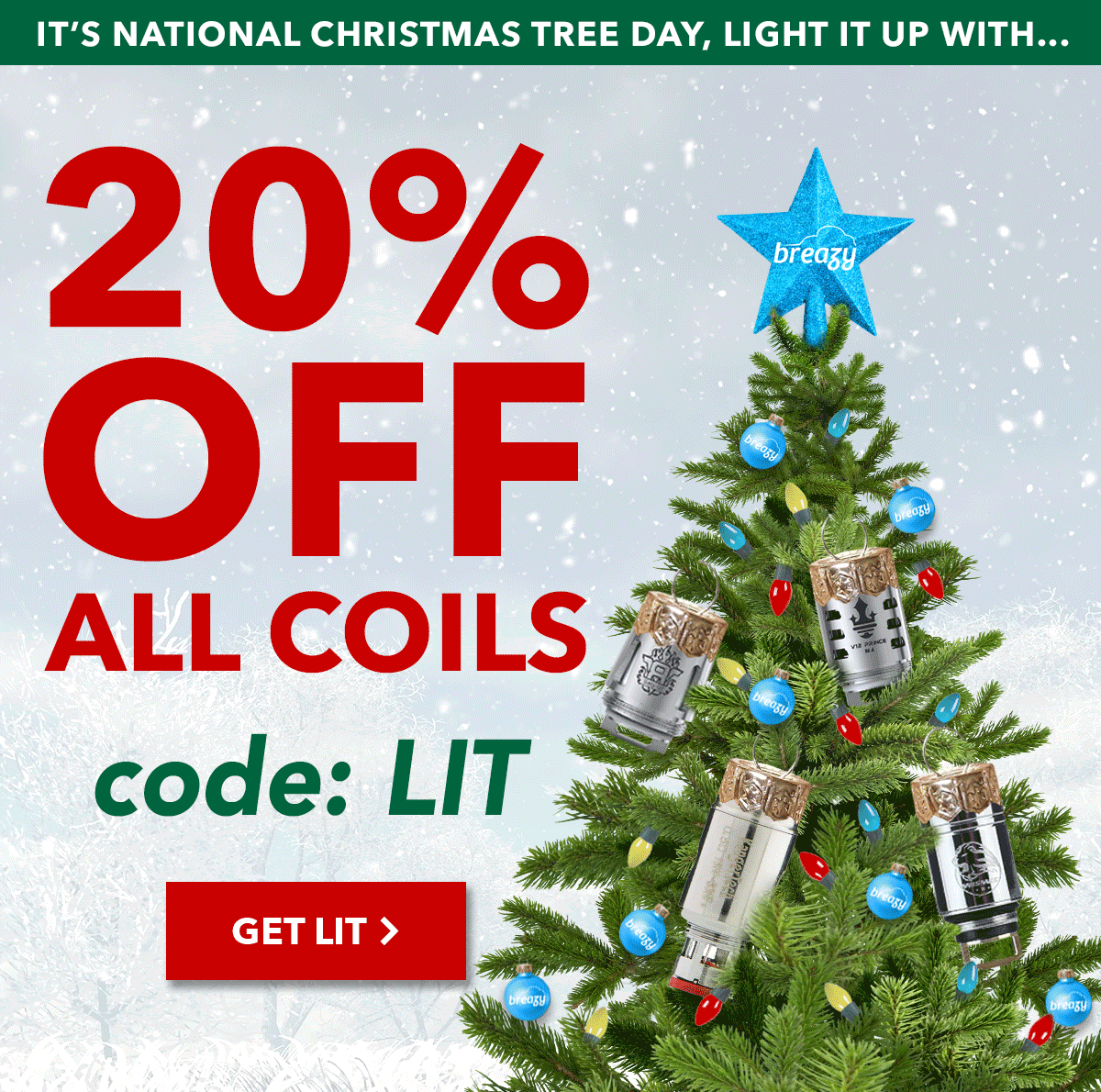 20% Off All Coils Code: LIT