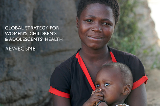 Photo of a mother and child. Global Strategy for Women's, Children's and Adolescent's Health 
