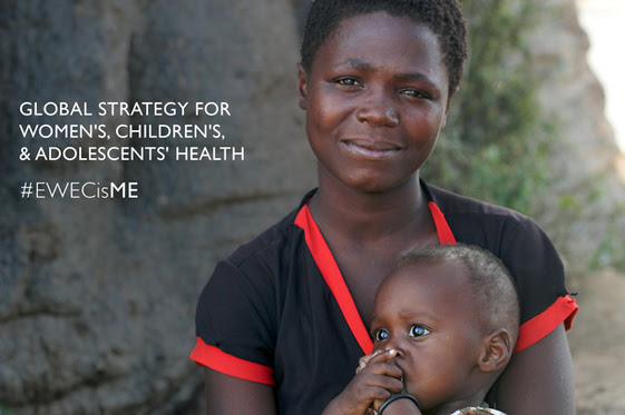 Photo of a mother and child. Global Strategy for Women's, Children's and Adolescent's Health
